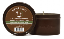 Hemp Seed Oil Massage Candle - Guavalava